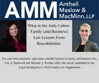 Family/Business Law Article by Melanie Wender and Lisa Bothwell published in The Legal Intelligencer