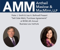 Peter Smith & Lisa Bothwell Present M&A Program at BCBA Business Law Institute